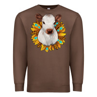 Chestnut sunflower heifer Premium Sweatshirt - JahusDesignShop