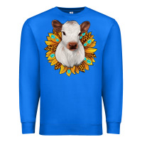 True Royal sunflower heifer Premium Sweatshirt - JahusDesignShop