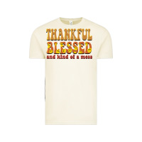Vintage Arctic thankful blessed and kind of a mess Vintage Tee - BarkalooDesign