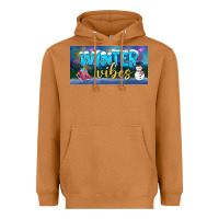 Meerkat winter vibes license plate Heavyweight Hoodie - BundleAndBundleShop