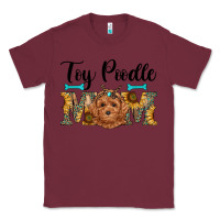 Burgundy western toy poodle mom Classic Tee - RanaPortraitStore