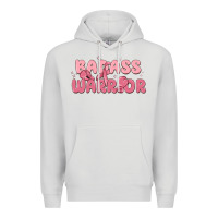 Dove Grey badass warrior Premium Hoodie - MaliasSmallBusiness