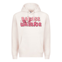 Pale Pink badass warrior Premium Hoodie - MaliasSmallBusiness
