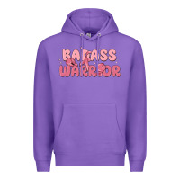 Purple badass warrior Premium Hoodie - MaliasSmallBusiness