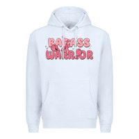 White badass warrior Premium Hoodie - MaliasSmallBusiness