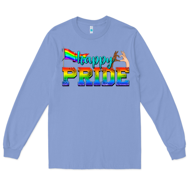 Happy Pride Long Sleeve Tee by texasbilliewilder | Teevron