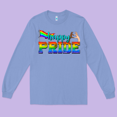 Long Sleeve Tee happy pride