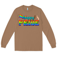 Toasted Coconut happy pride Long Sleeve Tee - texasbilliewilder
