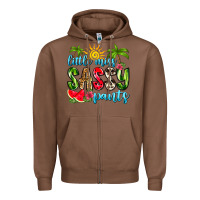 Chestnut little miss sassy pants Zipper Hoodie - Zillion Design Studio