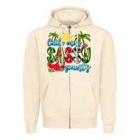 Sandshell little miss sassy pants Zipper Hoodie - Zillion Design Studio