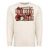 Sandshell it's a baseball kinda day Premium Sweatshirt - Jasminsmagicworld