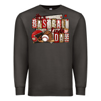 Smoke it's a baseball kinda day Premium Sweatshirt - Jasminsmagicworld