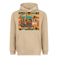 Mushroom too bad i don't care Heavyweight Hoodie - JahusDesignShop