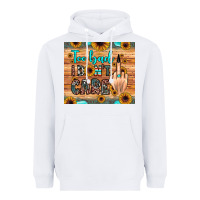 White too bad i don't care Heavyweight Hoodie - JahusDesignShop