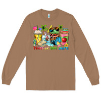 Toasted Coconut teacher off duty coffee cups Long Sleeve Tee - Zillion Design Studio