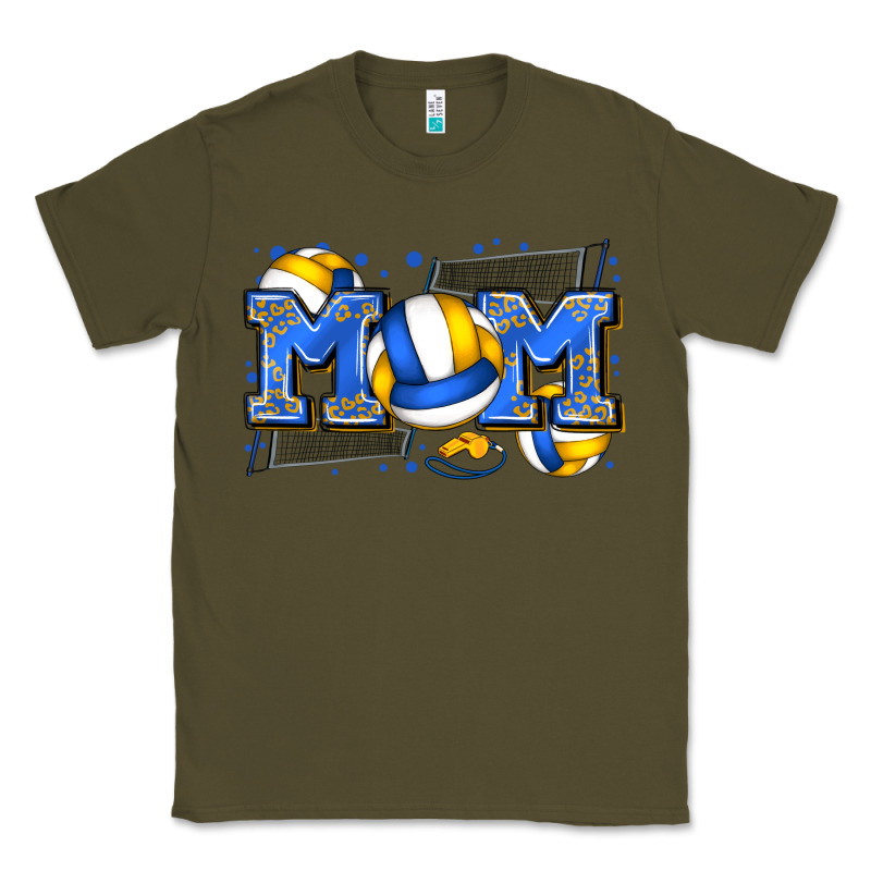 Mom Volleyball Classic Tee by Zillion Design Studio | Teevron