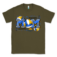 Army Green mom volleyball Classic Tee - Zillion Design Studio