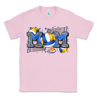 Bubblegum Pink mom volleyball Classic Tee - Zillion Design Studio