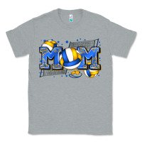Heather Grey mom volleyball Classic Tee - Zillion Design Studio