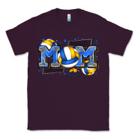 Plum mom volleyball Classic Tee - Zillion Design Studio