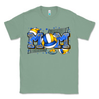 Sage mom volleyball Classic Tee - Zillion Design Studio