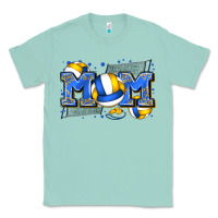 Seafoam mom volleyball Classic Tee - Zillion Design Studio