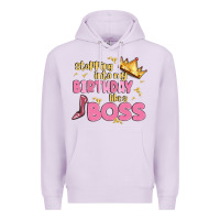 Lilac birthday boss Premium Hoodie - MaliasSmallBusiness
