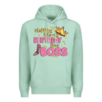 Seafoam birthday boss Premium Hoodie - MaliasSmallBusiness