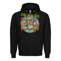 Black hot girl summer Zipper Hoodie - Zillion Design Studio