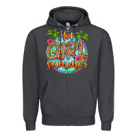 Smoke hot girl summer Zipper Hoodie - Zillion Design Studio