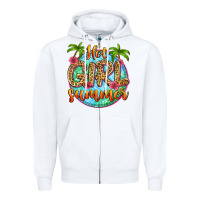 White hot girl summer Zipper Hoodie - Zillion Design Studio