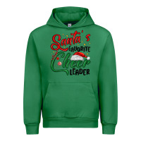 Emerald santa s favorite cheer leader Urban Hoodie - MaliasSmallBusiness