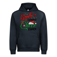 Navy santa s favorite cheer leader Urban Hoodie - MaliasSmallBusiness