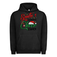 Pigment Black santa s favorite cheer leader Urban Hoodie - MaliasSmallBusiness