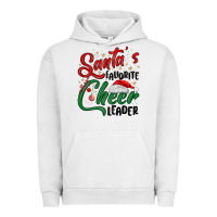 Pigment Lunar Rock santa s favorite cheer leader Urban Hoodie - MaliasSmallBusiness