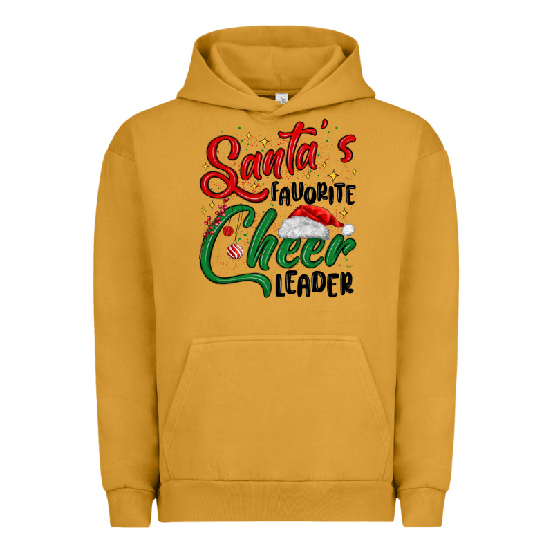 Santa S Favorite Cheer Leader Urban Hoodie by MaliasSmallBusiness | Teevron