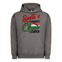 Pigment Tornado santa s favorite cheer leader Urban Hoodie - MaliasSmallBusiness