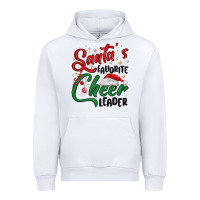 White santa s favorite cheer leader Urban Hoodie - MaliasSmallBusiness