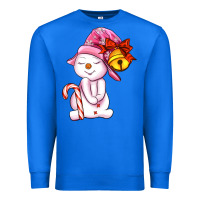 True Royal winter pink snowman Premium Sweatshirt - AdoDesignShop