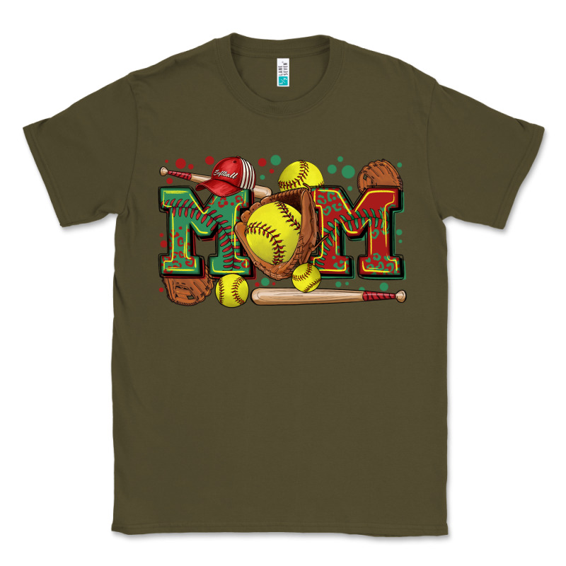Mom Softball Classic Tee by Zillion Design Studio | Teevron