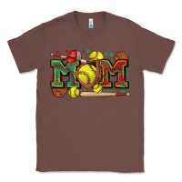 Chestnut mom softball Classic Tee - Zillion Design Studio