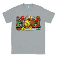 Heather Grey mom softball Classic Tee - Zillion Design Studio