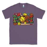 Lavender mom softball Classic Tee - Zillion Design Studio