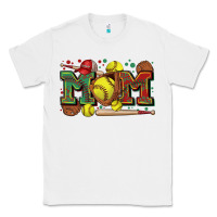 White mom softball Classic Tee - Zillion Design Studio