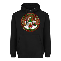 Christmas Gnomies Christmas Ornament Heavyweight Hoodie | Teevron