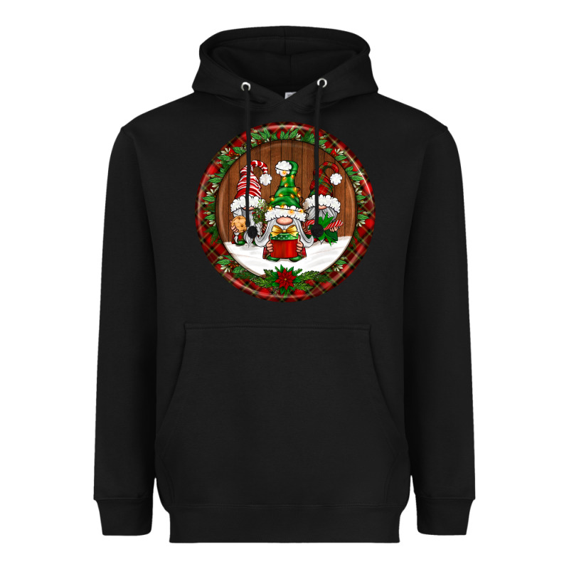 Christmas Gnomies Christmas Ornament Heavyweight Hoodie by BundleAndBundleShop | Teevron