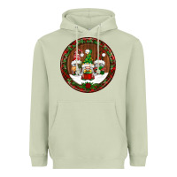Matcha christmas gnomies christmas ornament Heavyweight Hoodie - BundleAndBundleShop