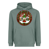 Sage christmas gnomies christmas ornament Heavyweight Hoodie - BundleAndBundleShop