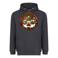 Smoke christmas gnomies christmas ornament Heavyweight Hoodie - BundleAndBundleShop
