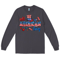 Smoke all american boy Long Sleeve Tee - AdoDesignShop